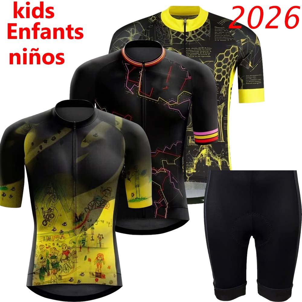 Mountain Biking Wallpaper - Kids France Tour 2026 Cycling Jersey