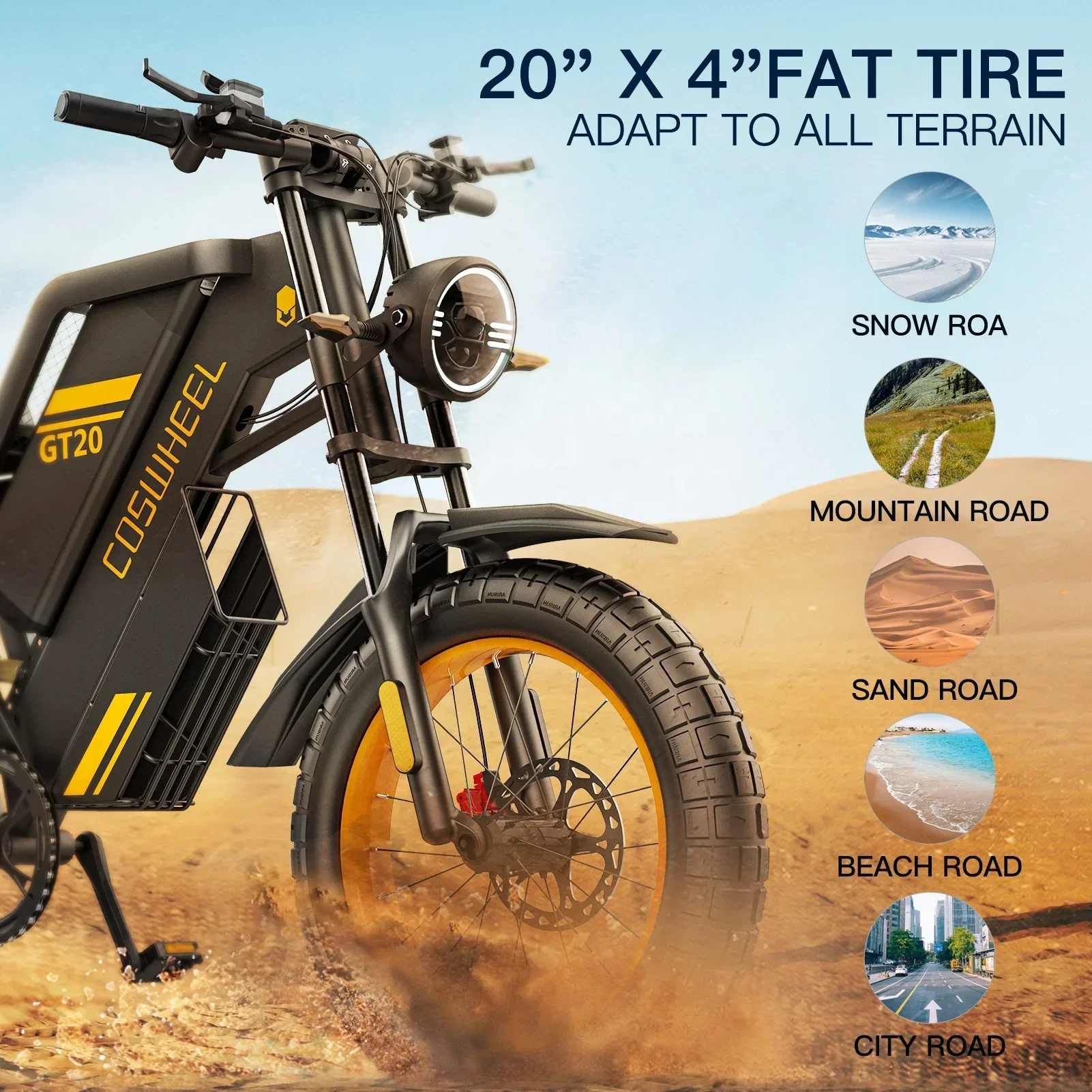 Coswheel GT20 High Speed Adult - đánh giá và giá Mountain Biking In The Uk