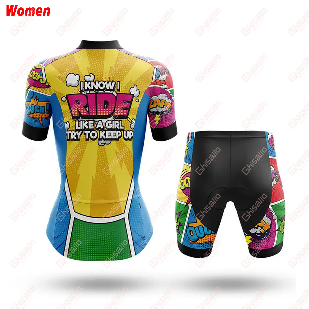 Like A Girl Comic Polyester Cy - đánh giá và giá Mountain Biking Outfits Women
