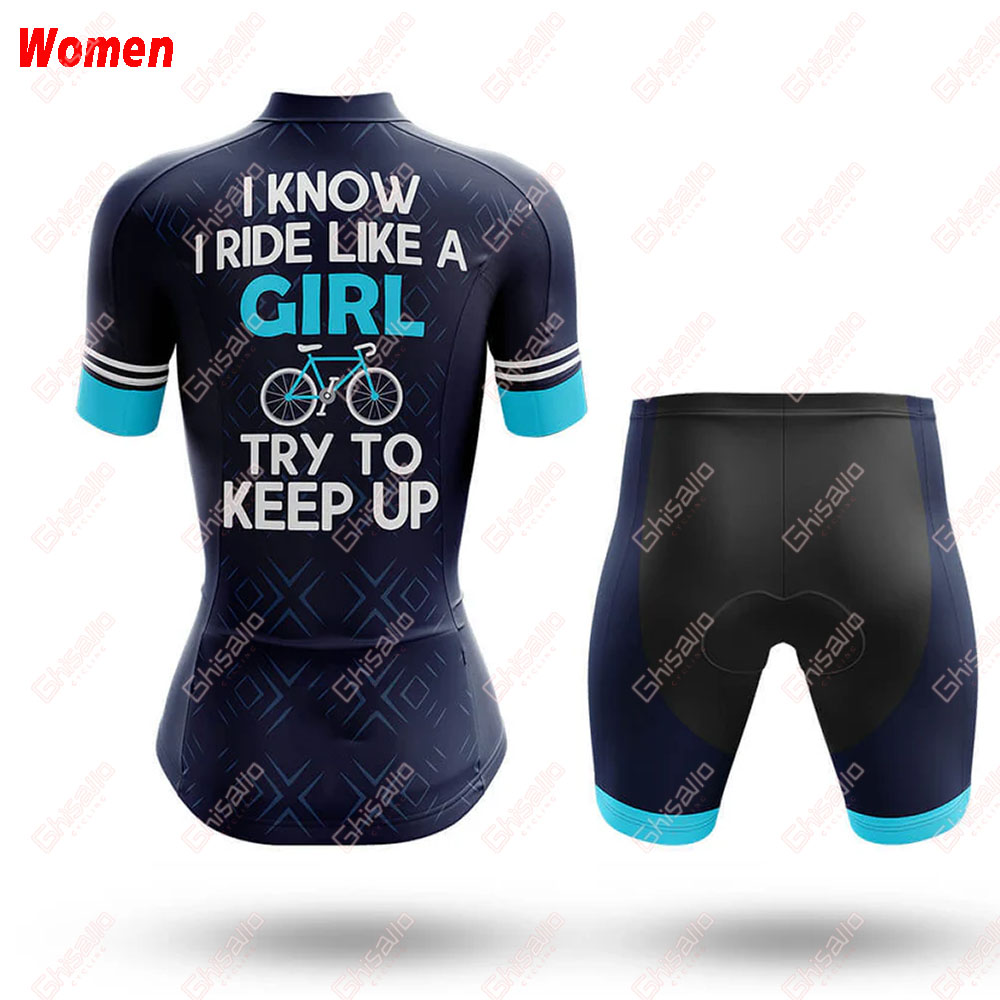Like A Girl Polyester Cycling  - đánh giá và giá Mountain Biking Outfits Women