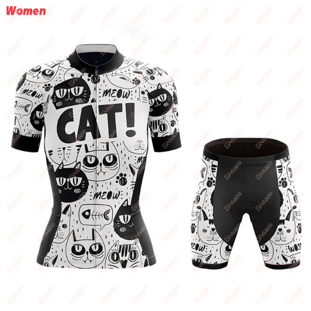 Cat Sleeveless Polyester Cycli - đánh giá và giá Mountain Biking Outfits Women
