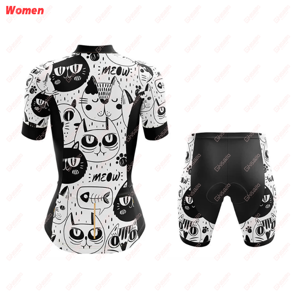 Cat Sleeveless Polyester Cycli - đánh giá và giá Mountain Biking Outfits Women