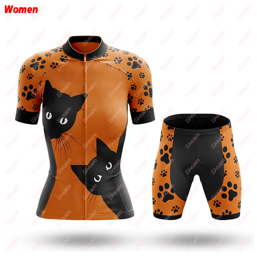Peek A Boo Cat Polyester Cycli - đánh giá và giá Mountain Biking Outfits Women
