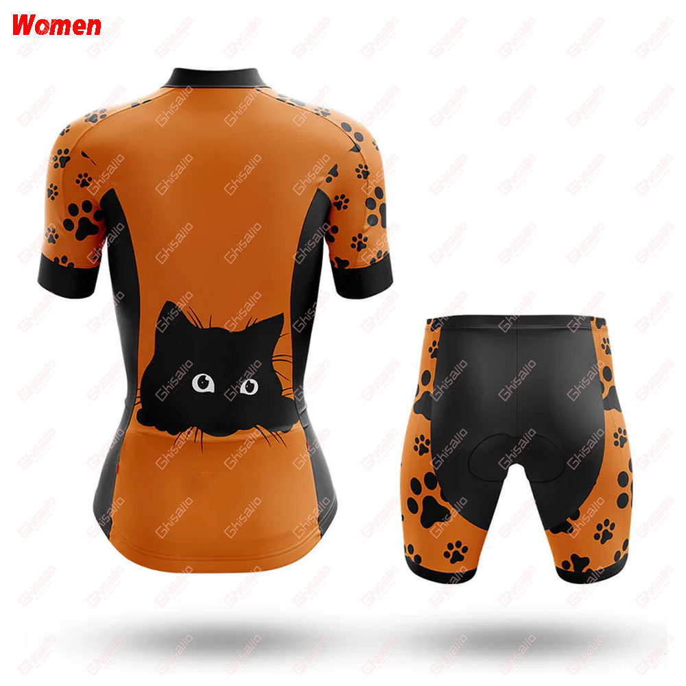 Peek A Boo Cat Polyester Cycli - đánh giá và giá Mountain Biking Outfits Women